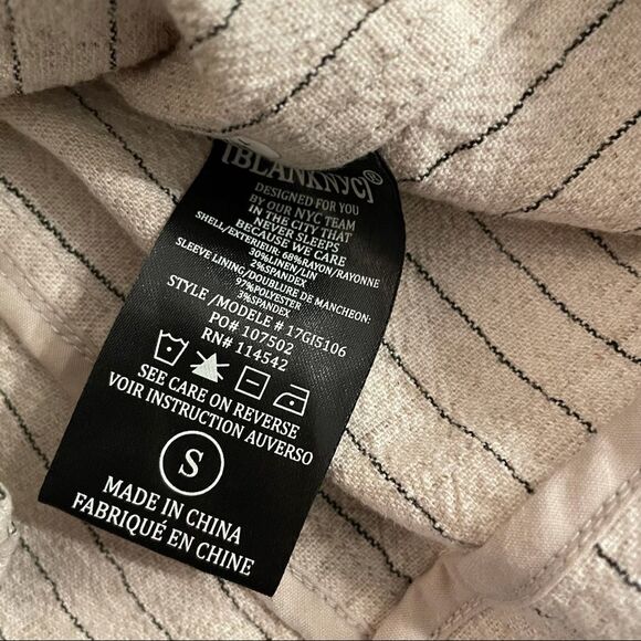 Blank nyc drape pinstripe blazer - Picture 5 of 6